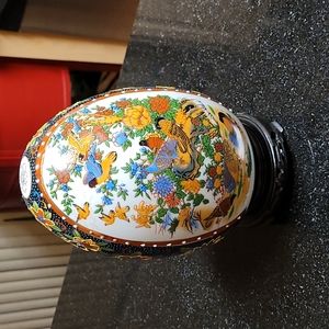 Vintage Asian Porcelain Egg